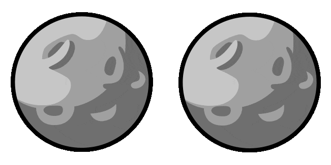 Spinning Moon Animated Cursor