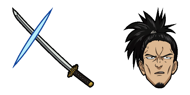 One-Punch Man Kamikaze & Katana Animated Cursor
