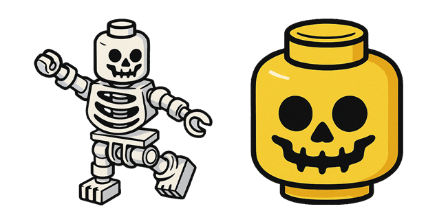 LEGO Skeleton Character Cursor