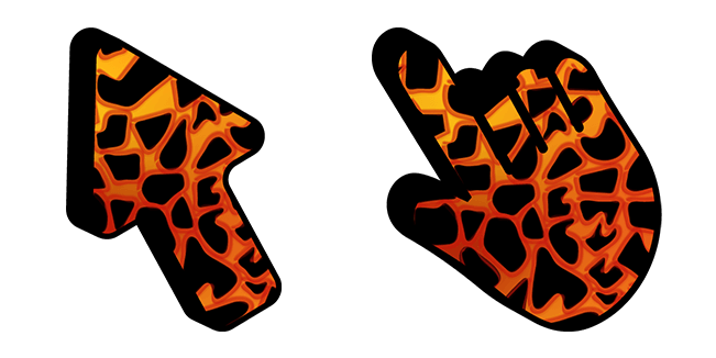 Lava Texture Cursor