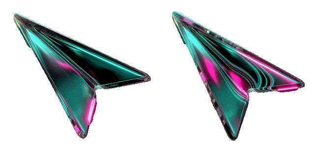 Holographic Arrow Animated Cursor