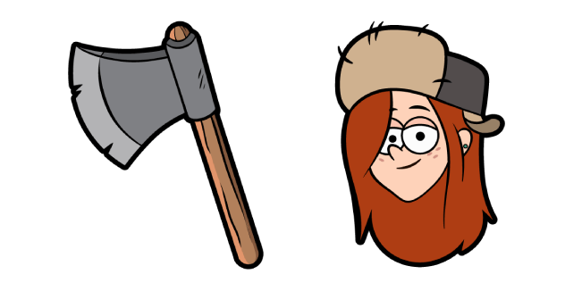 Gravity Falls Wendy Corduroy & Axe Cursor