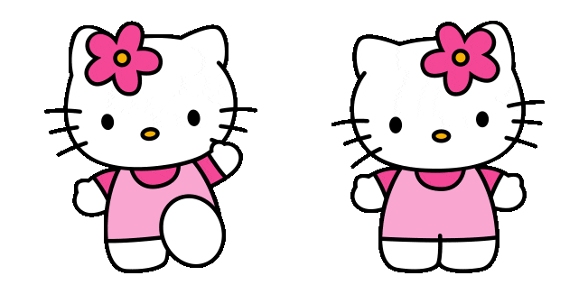 Sanrio Pink Blossom Hello Kitty Animated Cursor