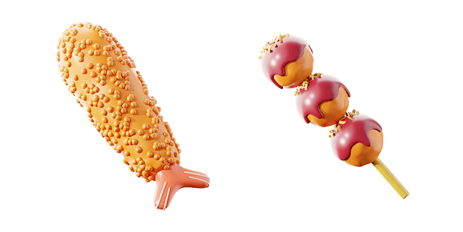 Tempura & Takoyaki 3D Cursor