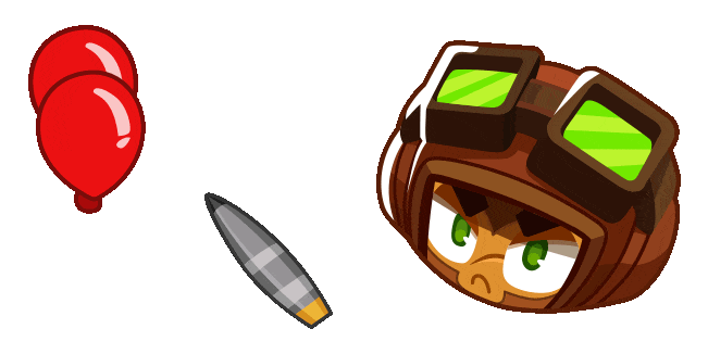 BTD6 Captain Churchill Animated Cursor