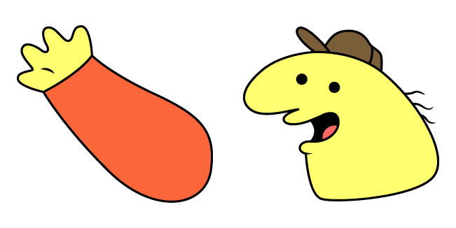 Smiling Friends Charlie Dompler Cursor