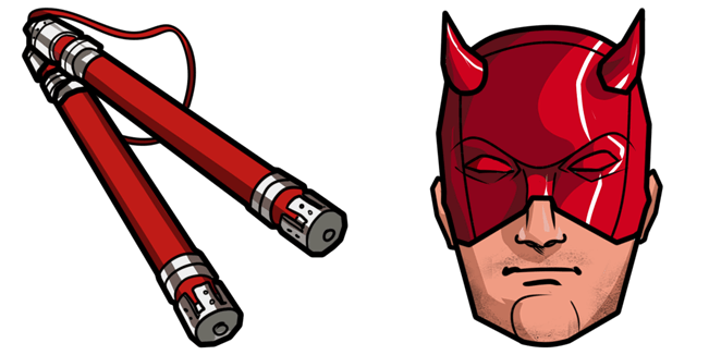 Daredevil & Billy Club Nunchucks Cursor