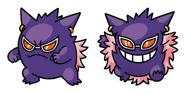 Pokemon x One Piece Gengar Doflamingo Cursor
