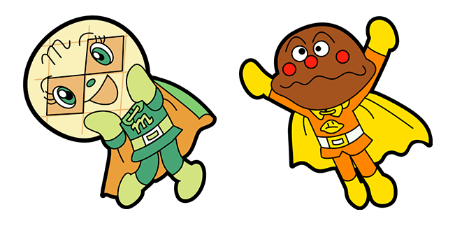 Anpanman Melonpanna & Currypanman Cursor