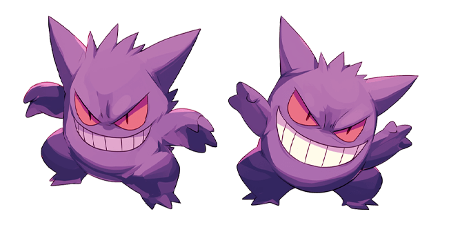 Pokemon Dancing Gengar Cursor