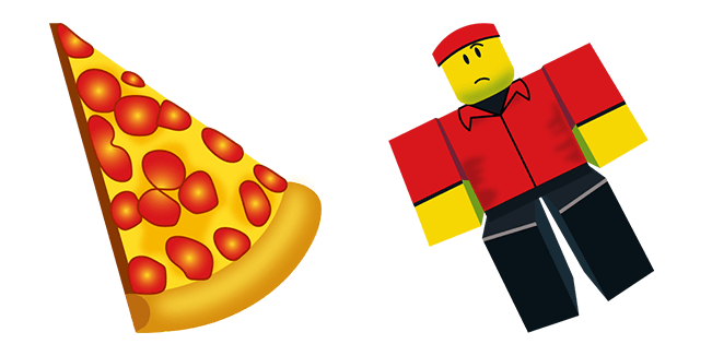 Roblox Forsaken Elliot & Slice of Pizza Cursor