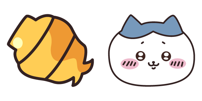 Chiikawa Hachiware & Fish Cursor