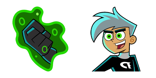 Danny Phantom Ecto Fist Ghost Hero Cursor