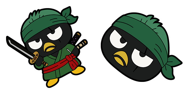 Sanrio x One Piece Badtz Zoro Cursor