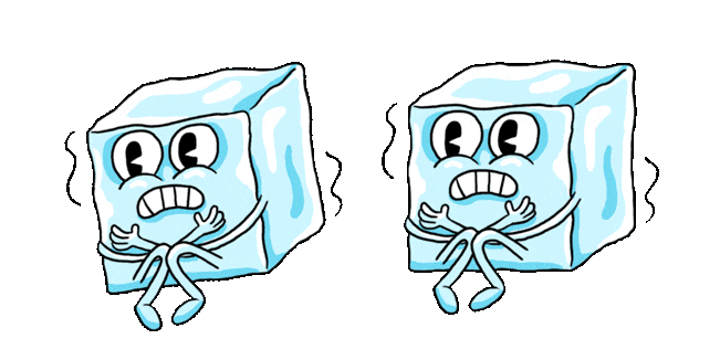 Ice Cube Frozen Animated Cursor