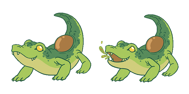 Bro-Mon AvoGator Animated Cursor