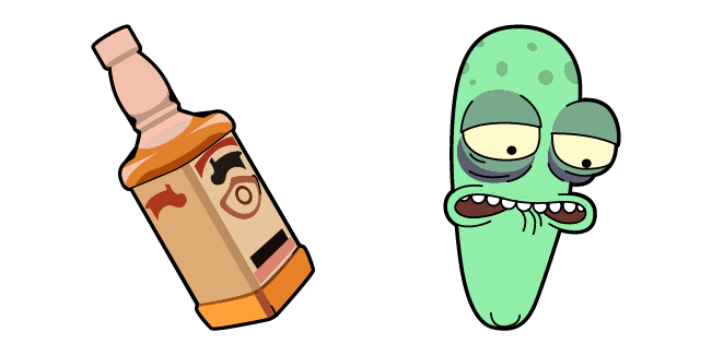 Solar Opposites Terry & Drink Cursor