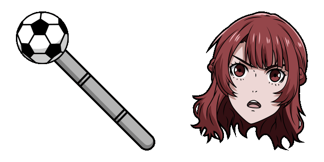 Blue Lock Anri Teieri & Stick Animated Cursor