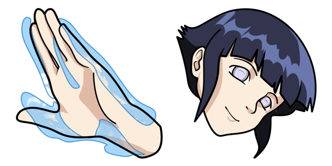 Naruto Hinata Hyuga Cursor