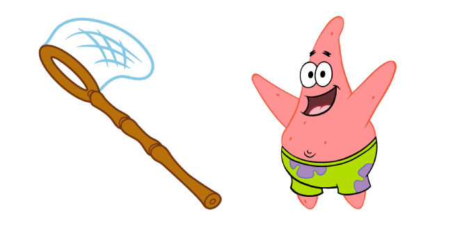 SpongeBob Patrick Star & Net Cursor