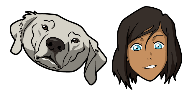 The Legend of Korra & Naga Cursor