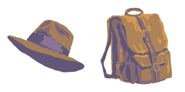 Adventure Hat & Hiking Backpack Cursor