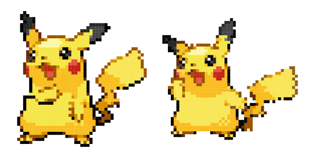 PokeRogue Pikachu Pixel Cursor
