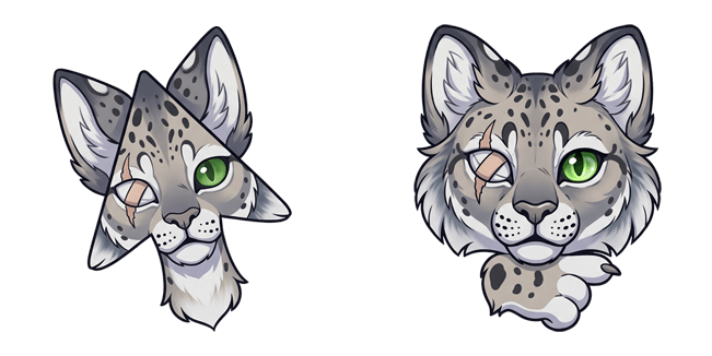 Furries Feline Mask-Head Cursor