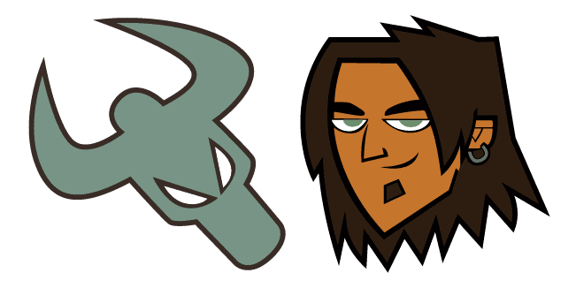 Total Drama Alejandro & Bull Necklace Cursor