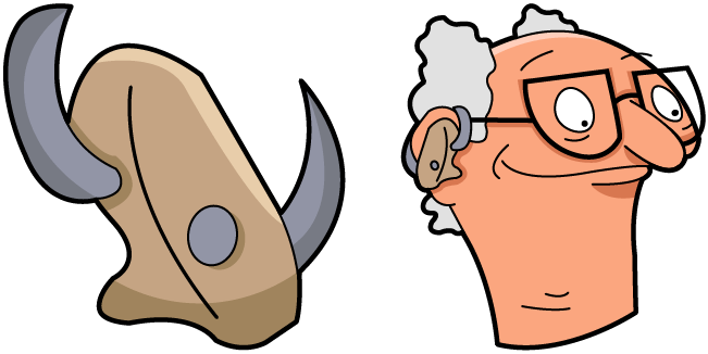 Bob’s Burgers Al Genarro & Hearing Aid Cursor
