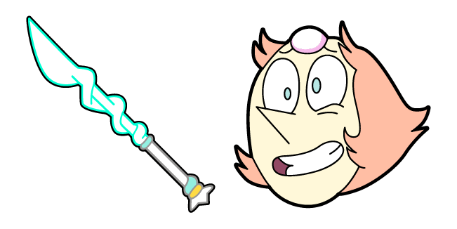 Steven Universe Pearl & Spear Cursor