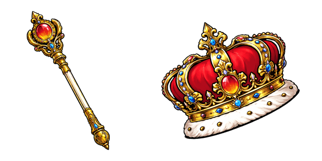 Royal Crown & Scepter Cursor