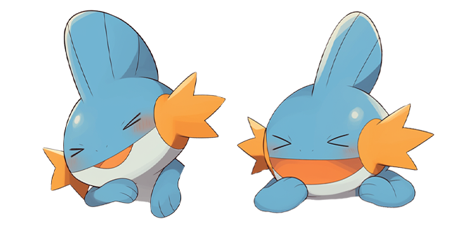 Pokemon Happy Mudkip Cursor