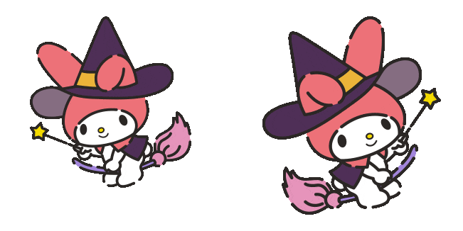 Sanrio Witchy My Melody Animated Cursor