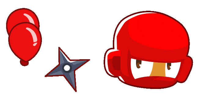 BTD6 Ninja Monkey & Shuriken Animated Cursor
