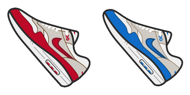Nike Air Max 90 Animated Cursor