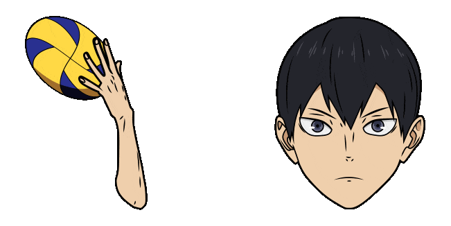 Haikyu!! Tobio Kageyama Animated Cursor