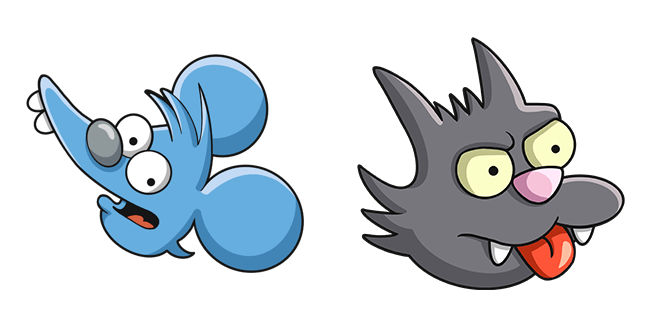 The Simpsons Itchy & Scratchy Cursor