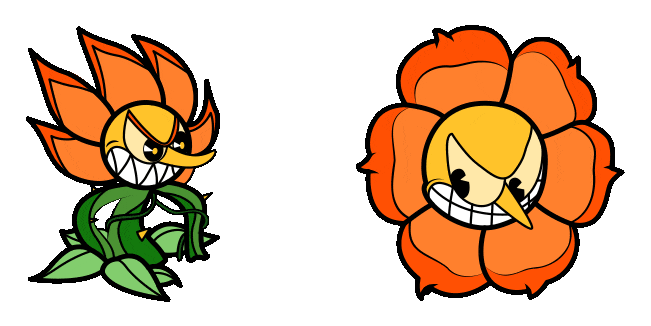 Cuphead Cagney Carnation Animated Cursor