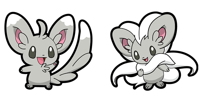 Pokemon Minccino & Cinccino Cursor