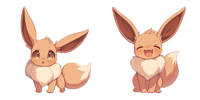 Pokemon Adorable Eevee Cursor
