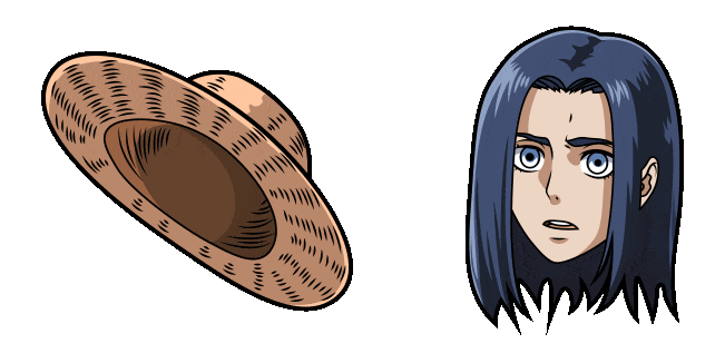 Attack on Titan Frieda Reiss & Hat Animated Cursor