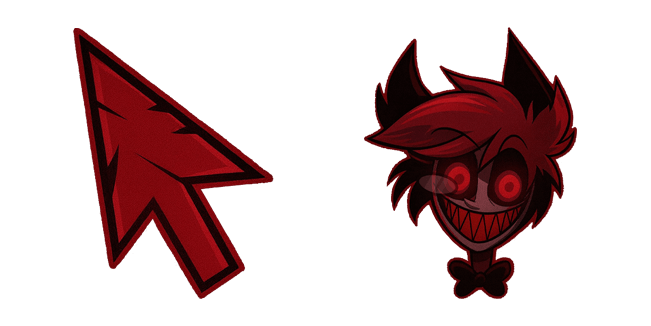 Hazbin Hotel Alastor Arrow Face Cursor