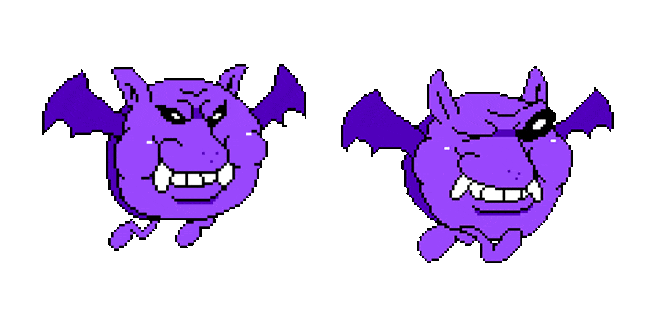 Pizza Tower Pepperoni Goblin Bat Animated Cursor