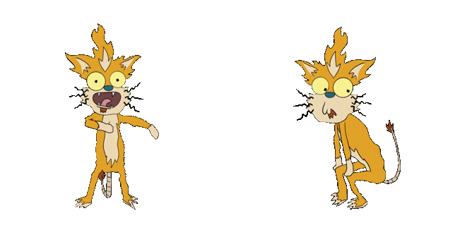 Rick and Morty Squanchy Dancing Animated Cursor