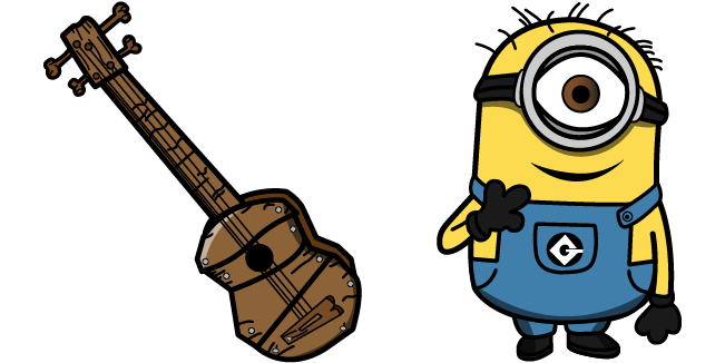 Minions Stuart & Guitar Cursor
