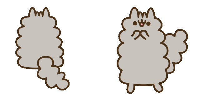 Pusheen the Cat Stormy Animated Cursor