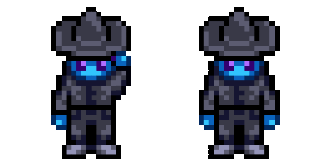 Stardew Valley Mr. Qi Pixel Animated Cursor