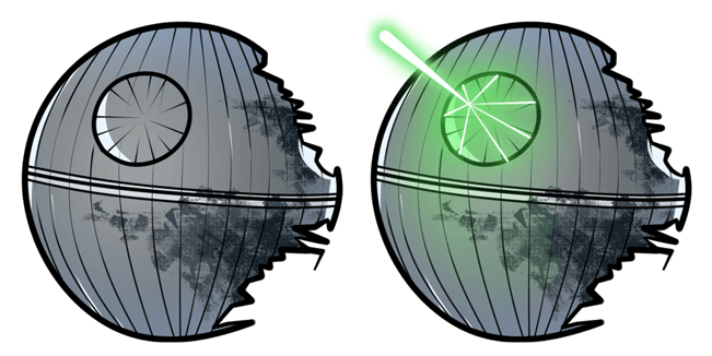 Star Wars Death Star Cursor