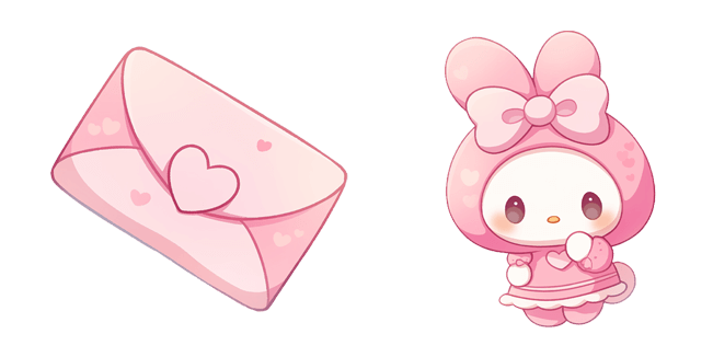 Sanrio My Melody & Lovely Letter Cursor